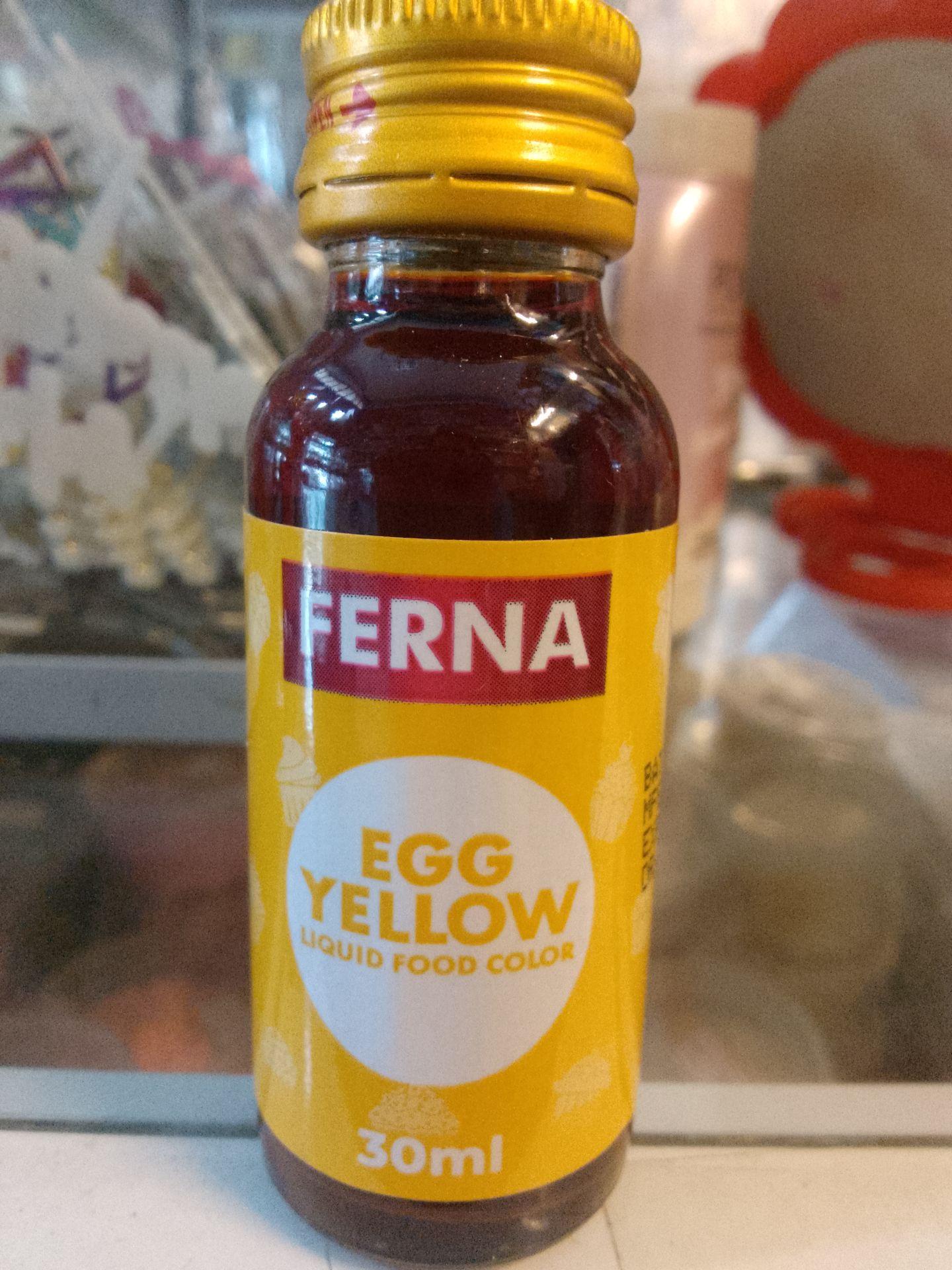 Egg Yellow Liquid Food Color 30ml