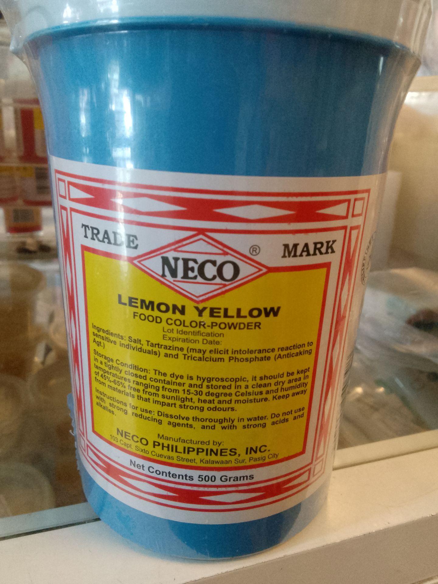 Lemon Yellow Food Color Powder 500g