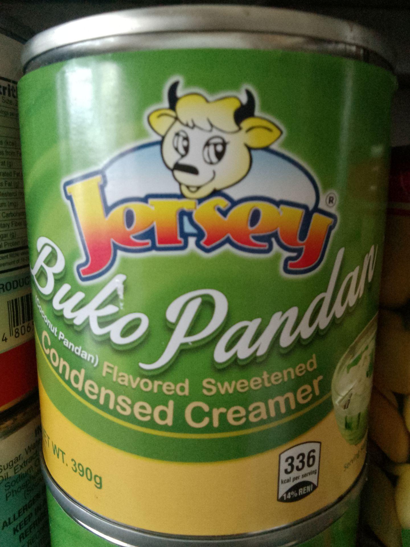 Jersey Condense ( Buko Pandan) 390g