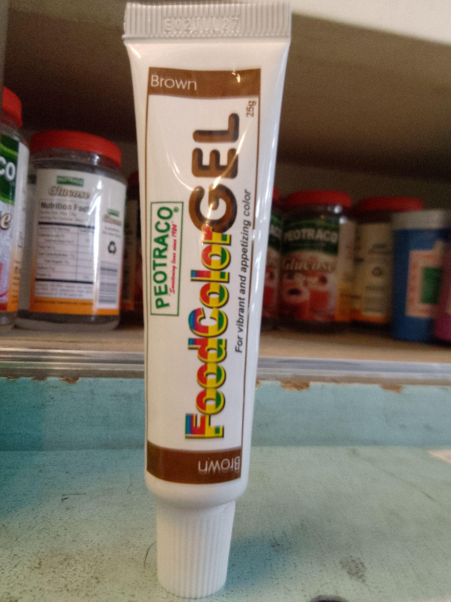 Food Color Gel (Brown) 25g