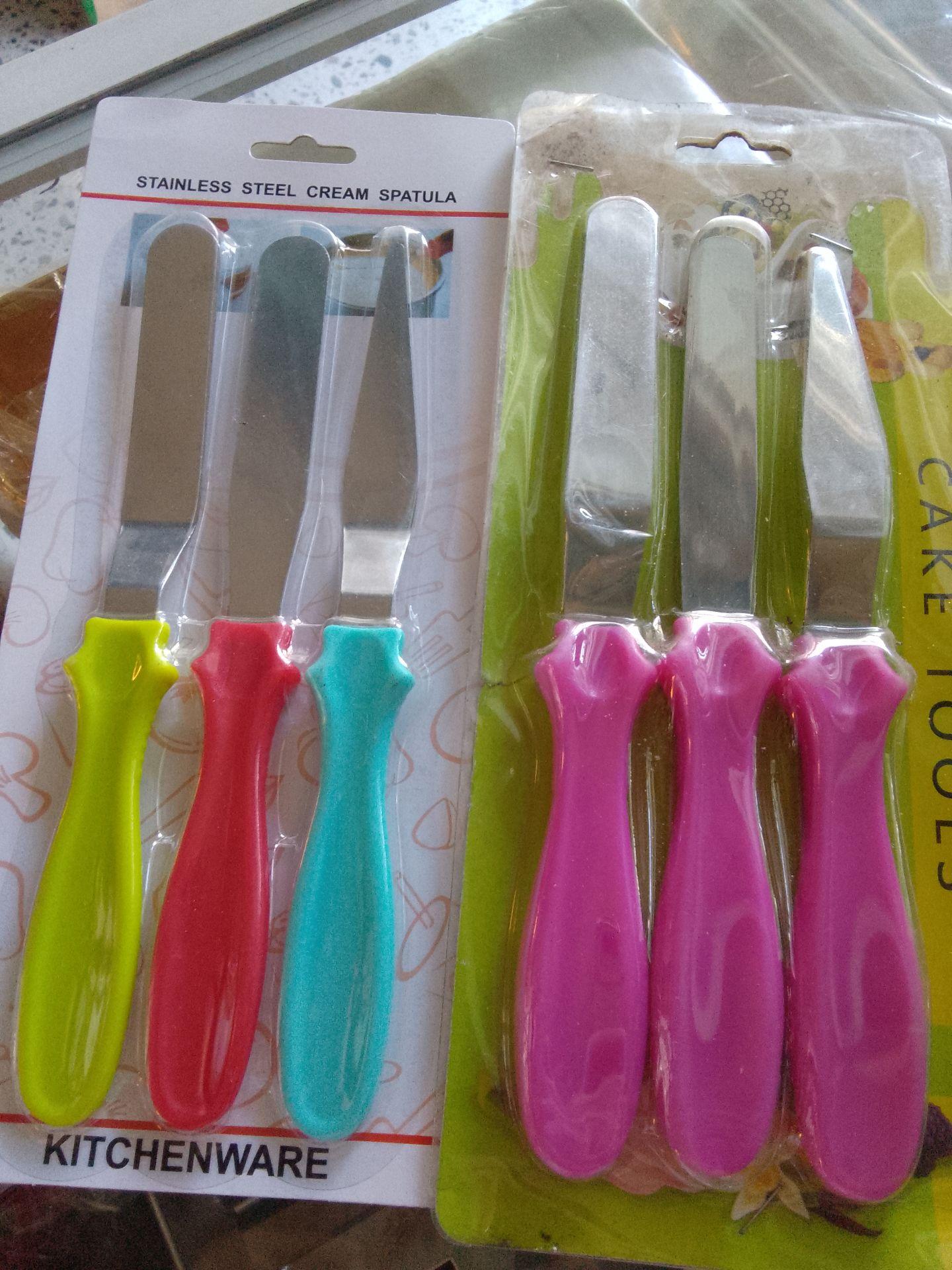 Spatula Stainless Steel (3pcs per pack)